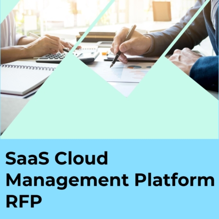 Saas cloud management RFP platform_cover page template