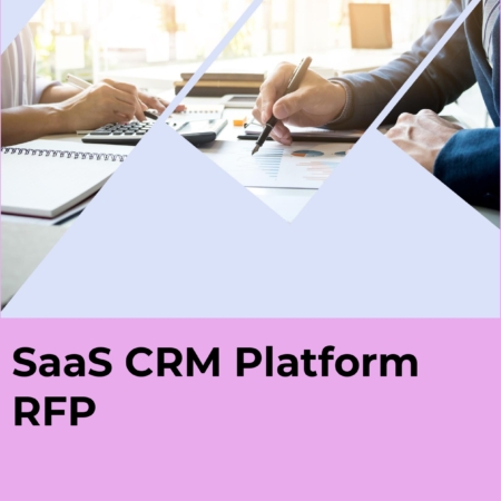 SaaS CRM PLATFORM cover page