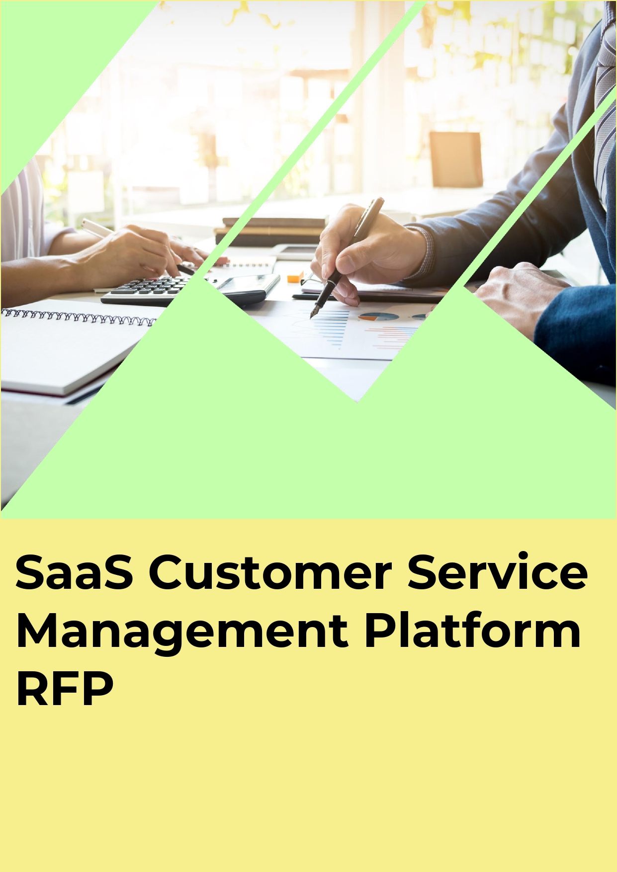 SaaS-Customer-Service-Management-Cover-Page